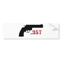 **GUN .357** BUMPER STICKERS