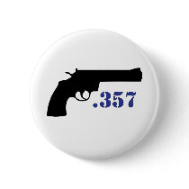 **GUN .357** PINBACK BUTTONS