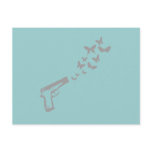 Gun Butterflies Postcard