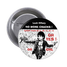 GUN GIRL WHITE, SARAH BLACK,  Look Hillary , NO... Pin