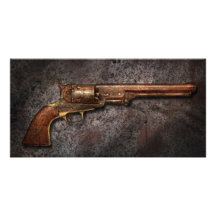 Gun - Model 1851 - 36 Calibre Revolver Picture Card