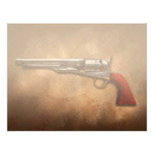 Gun - Model 1860 Army Revolver Letterhead