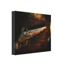Gun - Pistol - Romance of pirateering Canvas Prints