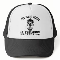 Gun, The 1st Choice In Feminine Protection Mesh Hats