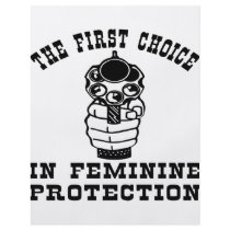 Gun The First Choice In Feminine Protection Personalized Flyer