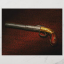 Gun - The shooting iron Flyer Design