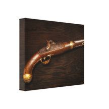 Gun - US Pistol Model 1842 Canvas Prints