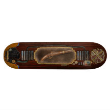 Gun - US Pistol Model 1842 Skateboard Deck