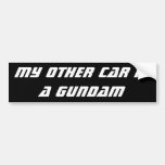 Gundam Autocollant Pour Voiture