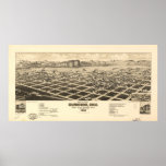 Gunnison Colorado 1882 Panoramic Map