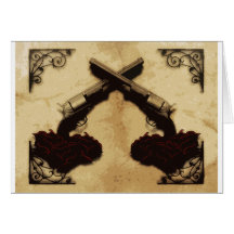 Guns and Roses Cards