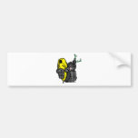 GUNS DON'T KILL PEOPLE, BANANAS DO! BUMPER STICKER