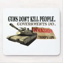 Guns Don't Kill People Mousepads