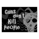 Guns don't kill people, VAMPIRES Kill People Card