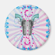 Guns Fridge Magnet