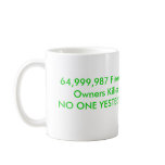 Guns Only Have Two Enemies: Rust AndStupid Poli... Mugs