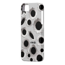 GunShots Holes Funny  iPhone 5 Case