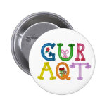 GURAQT 4" round balloon animal button