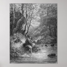 GUSTAV DORE-SCENE FROM DON QUIXOTE-PRINT