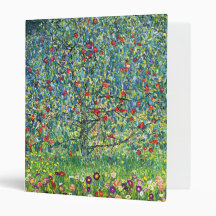 Gustav Klimt: Apple Tree Vinyl Binder