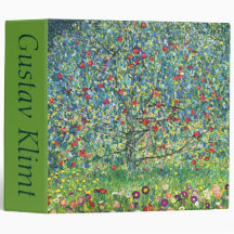 Gustav Klimt: Apple Tree Vinyl Binder