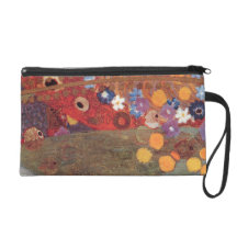 Gustav Klimt Art Nouveau Jugendstil WaterSnakes Wristlet Purse