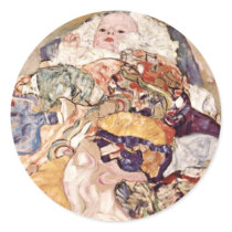 Gustav Klimt ~ Baby Sticker