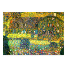 Gustav Klimt: Country House at the Attersee Business Card