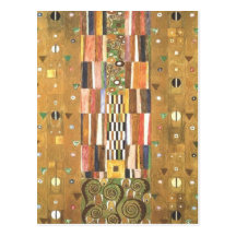 Gustav Klimt ~ Entwurf für den Wandfries Postcards
