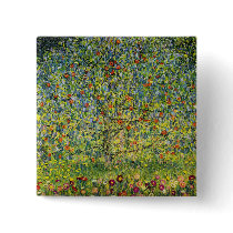 Gustav Klimt painting art nouveau The Apple Tree