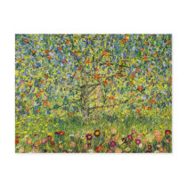 Gustav Klimt painting art nouveau The Apple Tree