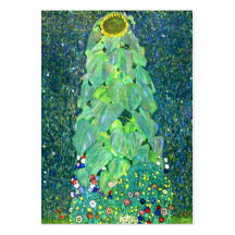 Gustav Klimt: Sunflower Business Cards