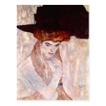Gustav Klimt ~ The Black Hat 1910 Post Cards