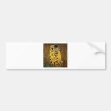 Gustav Klimt The Kiss Bumper Stickers
