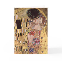 Gustav Klimt ~ the Kiss Card