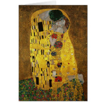Gustav Klimt The Kiss Cards