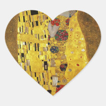 Gustav Klimt The Kiss Sticker