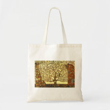 Gustav Klimt Tree of Life Tote Bag