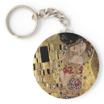 Gustav Klimt's The Kiss Detail (circa 1908)