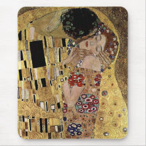 Gustav Klimt's The Kiss Detail (circa 1908)