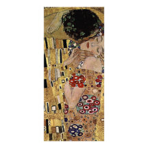 Gustav Klimt's The Kiss Detail (circa 1908) Rack Card Template