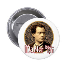 Gustav Mahler Buttons