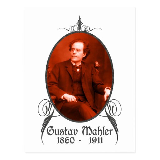 Gustav Mahler Post Card
