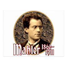 Gustav Mahler Postcard
