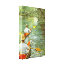 Gustave Caillebotte - Candeling Gallery Wrap Canvas