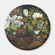 Gustave Courbet Painting Fridge Magnets