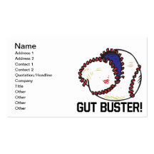 Gut Buster Business Cards