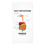 Gut Intuition Inside (Digestive System Humour) Picture Card