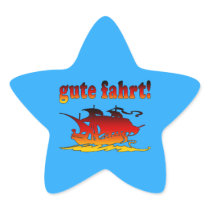 Gute Fahrt Good Trip in German Vacations Travel Stickers