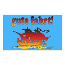 Gute Fahrt Good Trip in German Vacations Travel Sticker